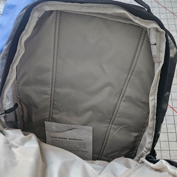 High Sierra Swoop SG Backpack 17" Laptop Pocket, Camo New w/tags - Picture 6 of 16